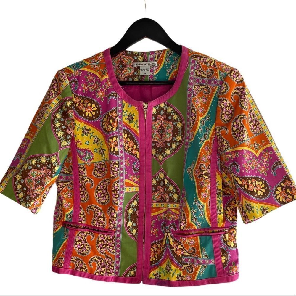 Peter Nygard Paisley‎ Jacket